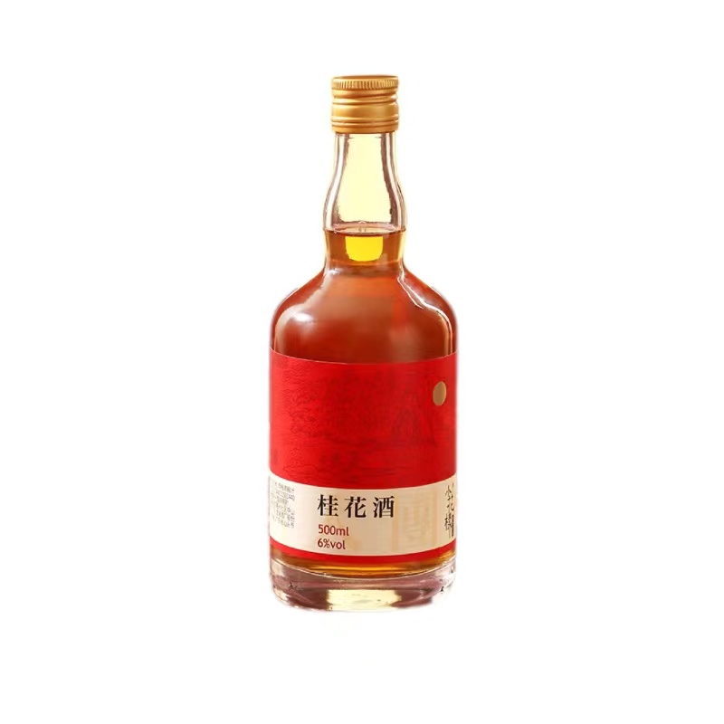 小花樣花好月圓禮盒500ml*1 （桂花酒禮盒）